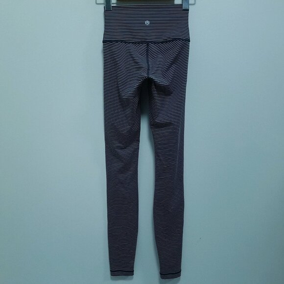 Lululemon Wunder Under Tight 2 XXS High-Rise Leggings Hype Stripe Luxtreme - Picture 3 of 11